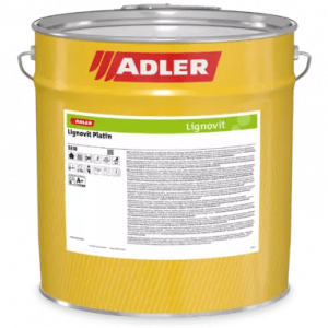 Лазурь для дерева ADLER Lignovit Platin с эффектом "металлик"