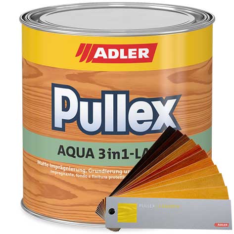 Пропитка для дерева ADLER Pullex Aqua 3in1-Lasur